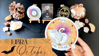 LIBRA OCTOBER 2022 Tarot Reading amp Charms“This is Hilarious Libra You’re Magnetic” [upl. by Ralyks]