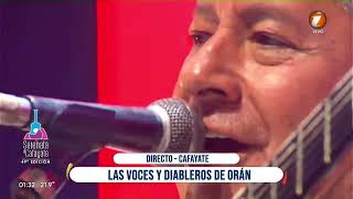 LAS VOCES Y DIABLEROS DE ORÁN  SERENATA A CAFAYATE 2023 [upl. by Kreda]