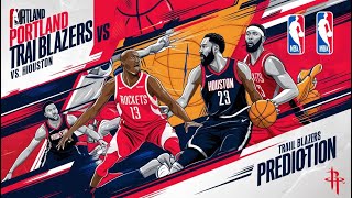 Portland Trail Blazers vs Houston Rockets Prediction NBA Picks 11 22 24 [upl. by Novat]