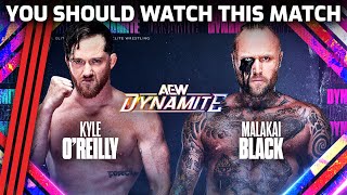 You should watch Malakai Black vs Kyle OReilly [upl. by Eserehc]