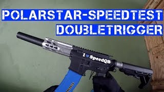 Airsoft DOUBLETRIGGER Speedtest  Polarstar FE [upl. by Lamphere13]