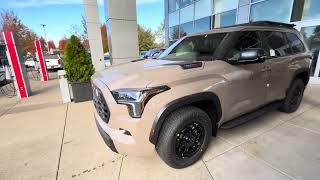 2025 Toyota TRD PRO Sequoia ￼and Platinum Toyota are actually selling at 86000 [upl. by Leschen]