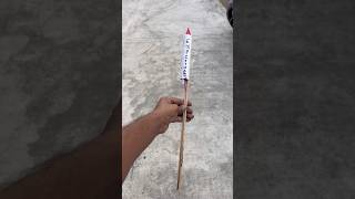 I made ROCKET🚀 at HOME experiment diycrackerstesting shorts viralvideo funny india trending [upl. by Nannahs]