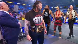 WWE SummerSlam Result Roman Reigns VS The Rock VS Jacob Fatu VS Solo Sikoa VS All Raw SmackDown [upl. by Eng]