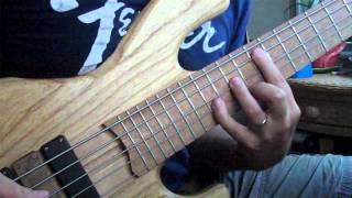 Bass Chords to Tron Song By Thundercat Played by Tim Seisser [upl. by Pavia]