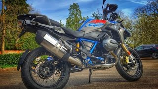 2017 BMW R1200GS Rallye Review [upl. by Fair974]