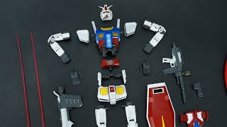 GUNDAM RG RX782  SPEED BUILD  ASMR [upl. by Animlehliw]