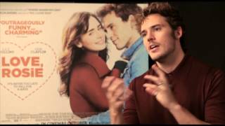 Sam Claflin talks Love Rosie amp Hunger Games  Interview [upl. by Pevzner]