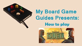 Basic Guide How To Play 7 Wonders Duel [upl. by Budge]