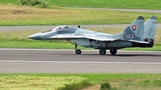 Mikoyan Mig29 3911 Slovak AF Display [upl. by Frieda]