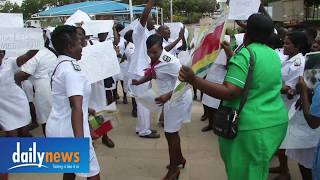 Chitungwiza Hospital nurses on strike [upl. by Clynes]