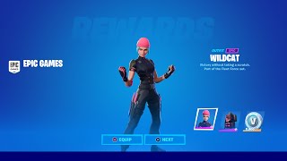 Fortnite Wildcat Skin Code [upl. by Nolos430]