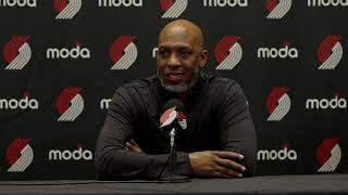 Chauncey Billups End of Season Interview  20232024  Portland Trail Blazers [upl. by Phene771]