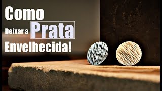 Como Fazer Oxidação Na Prata Série Aulas De Ourivesaria [upl. by Ayhtin]