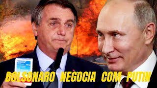 Bolsonaro Negocia Com Vladimir Putin Consequências Para o Brasil [upl. by Assiren]