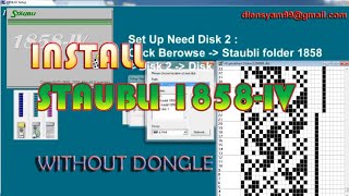 HOW INSTALLS STAUBLI 1858 IV WITHOUT DONGLE [upl. by Enitsyrk]