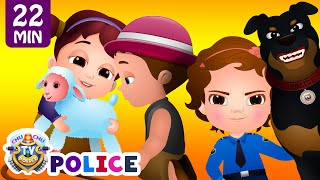 ChuChu TV Police Chase Thief in Police Car to Save Marys Little Lamb  ChuChu TV Surprise Eggs Toys [upl. by Marquis]