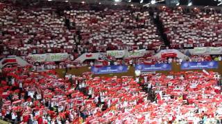 Polska  Brazylia  Liga Światowa  Siatkówka  Katowice Spodek 2011  hymn Polski 30062011 [upl. by Ongun]