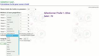Calculateur de savon SIMPLE SAP  wwwsimplesapinfo [upl. by Ellenig]