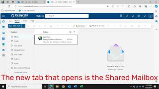 How to open a Shared Mailbox in OWA Outlook Web App [upl. by Anyaled198]