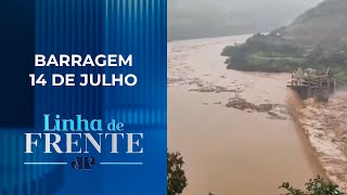 Eduardo Leite detalha rompimento da barragem no Rio Grande do Sul  LINHA DE FRENTE [upl. by Gine]