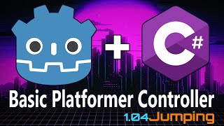 Godot 4 C Basic Platformer Controller 104  Jumping [upl. by Jordison406]