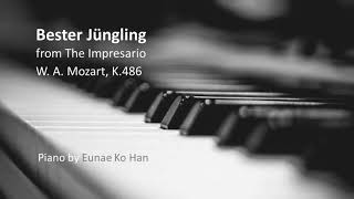 “Bester Jüngling” from The Impresario – WA Mozart K486 Piano Accompaniment [upl. by Inaflahk]