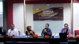 Seminar  Urgensi Reformasi Peraturan Perundangundangan dalam Rangka 100 Tahun FHUI [upl. by Dreeda940]