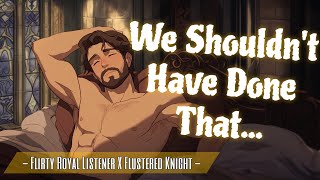 Waking Up In Your Knights Bed Spicy Confession ASMR RP [upl. by Ajiram210]