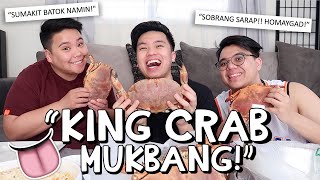 quotKING CRAB MUKBANGquot 🙈👅 SOBRANG LAUGHTRIP SAKIT SA TIYAN 🤣  Kimpoy Feliciano [upl. by Bender955]