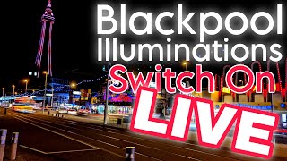 Blackpool Illuminations Switch On 2023 LIVE ON THE PROM [upl. by Eleumas]