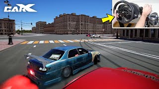 How to drift in CarX with a Steering Wheel [upl. by Estas]