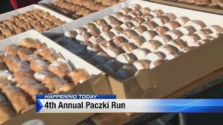 Annual Paczki Run underway in Hamtramck [upl. by Enetsuj]