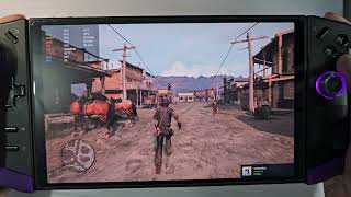 Red Dead Redemption  Legion Go  FSR3  Windows 11 [upl. by Nyrek]