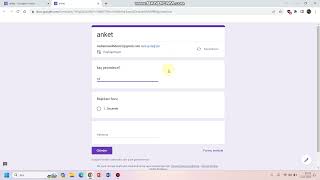 Google formsGoogle formlar tanıtım videosu [upl. by Maillij]