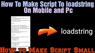 How To Make loadstring With Pastebin and Github On MobilePc  Work For Arceus X [upl. by Adnauqal994]