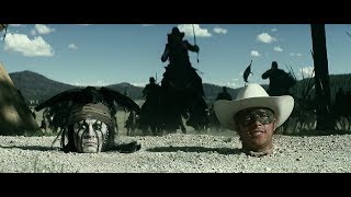 The Lone Ranger 2013 720p Blu Ray Best scenes 4K Edited [upl. by Monroy]