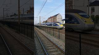 Eurostar e320 set 40134014 pass Ruisbroek Belgium 🇧🇪 010924 [upl. by Holub]