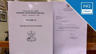 Senate receives copy of General Appropriations Bill from House  INQToday [upl. by Aowda]