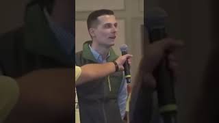 Romanian College Student Warns Woke Leftists About Communism [upl. by Frangos270]