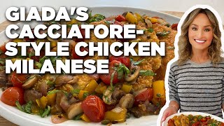 Giada De Laurentiis Chicken Milanese  Giada’s Italian Weeknight Dinners  Food Network [upl. by Nytsirt538]