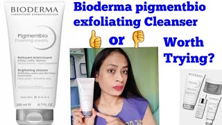 Bioderma pigmentbio foaming cream face wash review [upl. by Lunseth]