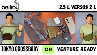 Which is BETTER Bellroy Tokyo Crossbody Bag or the Venture Ready Sling PICK THIS ONE [upl. by Redliw]