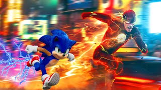 SONIC vs FLASH  ¿Quién Ganaría  EPIC VERSUS 🌀🆚🏃‍♂️ [upl. by Spiers]