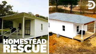 Building Replica of Elviss Birthplace for 850  Homestead Rescue [upl. by Milak]