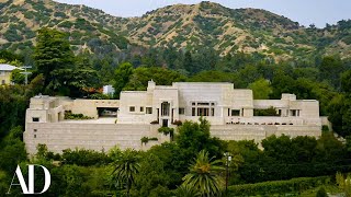 Inside Frank Lloyd Wright’s Iconic MayanRevival Mansion  On the Market  Architectural Digest [upl. by Shushan]