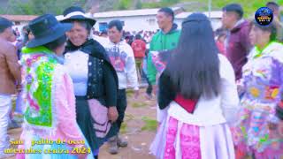 Hermosas Huancavelicanas cantan y bailan Centro Poblado de san pablo de occo Hvca Carnavale 2024 [upl. by Ramat859]