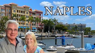 Exploring Naples Florida Millionaires Row Naples Pier and Tin City [upl. by Nyltak634]