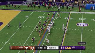 S14 G04 4 Texas vs 2 LSU [upl. by Bathilda]