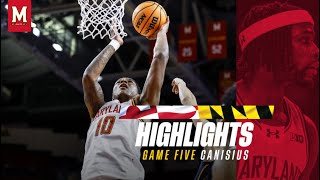 Maryland Mens Basketball Highlights  Maryland 108 Canisius 37 [upl. by Nabois814]